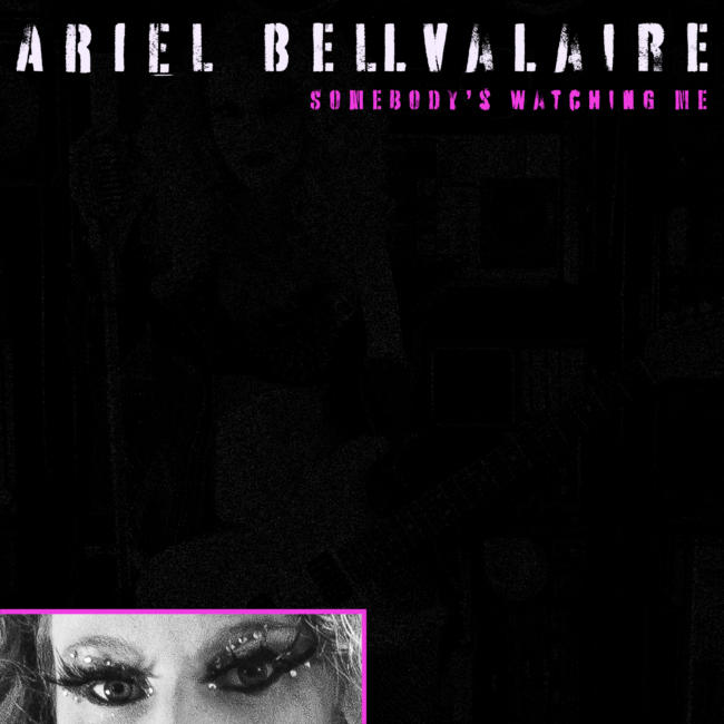 Somebody's Watching Me - Ariel Bellvalaire Art